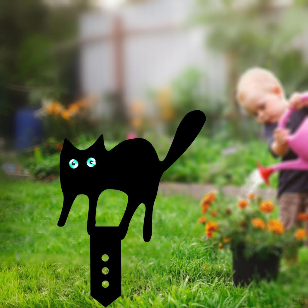 Akryl Katt , Djur Katter Staty Dekor, Prydnader Gård Dekorativa, Gångväg, Golv, Blomsterrabatt