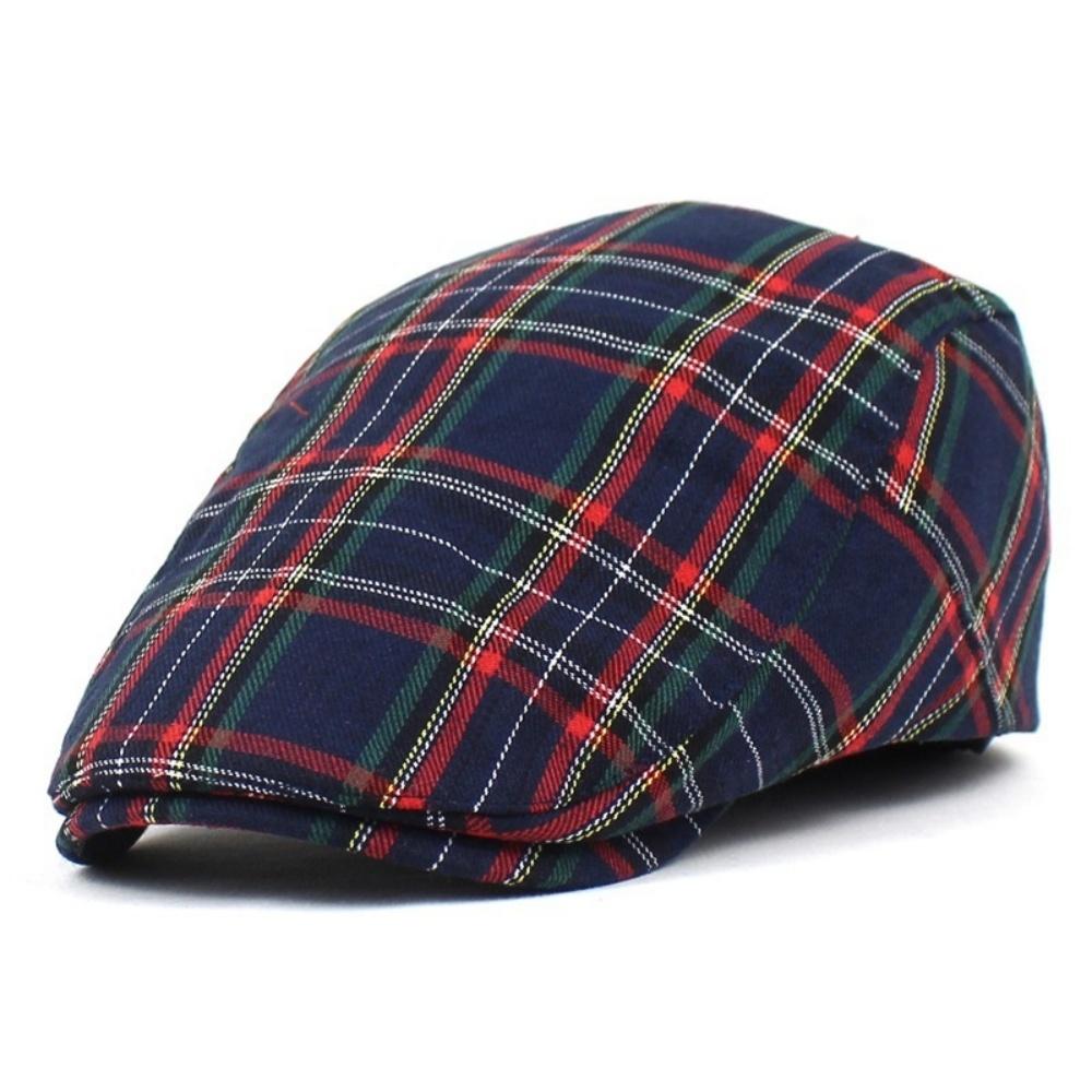 Unisex Newsboy Pet Vintage Baret Verstelbare Pet met Vizier Voor Mannen Vrouwen Casual Lente Herfst Petten One Size Vloot