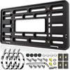Front License Plate Holder Bracket – Universal Plastic Front Car Tag Mounting Frame With Copper Thread, With Anti-Theft Screws & Stainless Steel