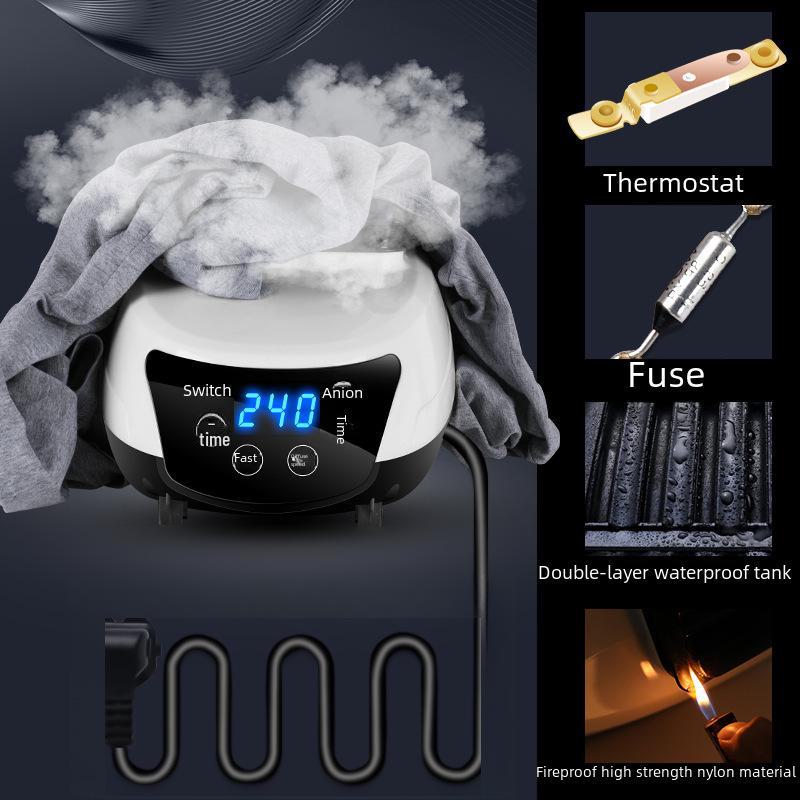 Remote-Controlled Air Dryer with Negative Ion Shield for Household Use