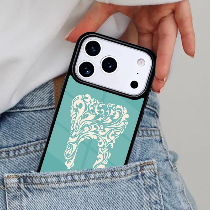 Dentist Dental Tooth Phone Case for iPhone 16e 15 14 13 12 17 Pro Max Plus Air 17pro Cover Coque