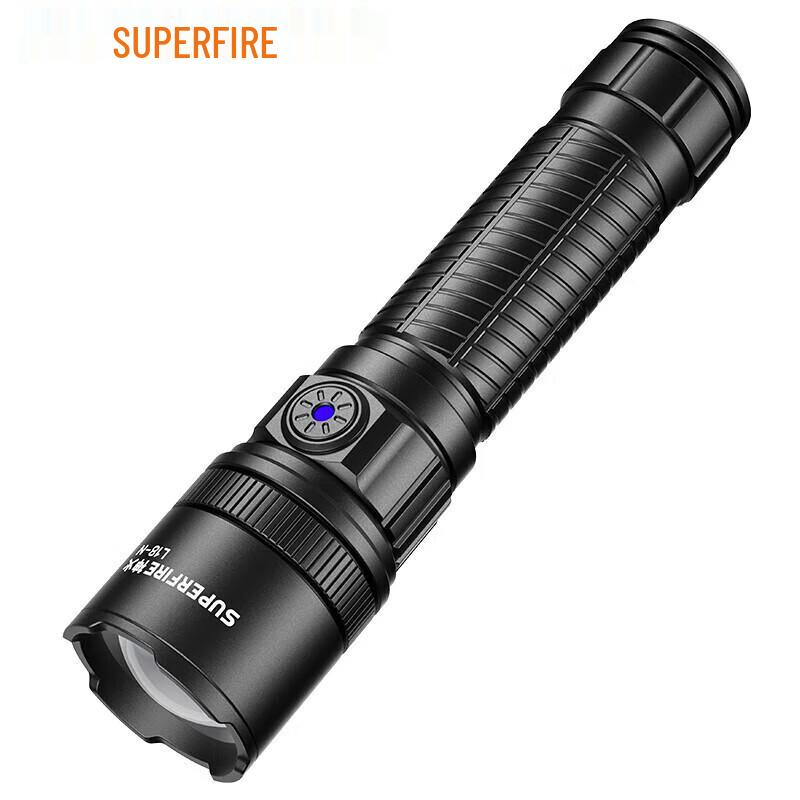 SUPERFIRE L18-N Waterproof Rechargeable Outdoor Flashlight