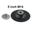 With Lock Nut Backing Pad Disc Backing Pad 12200 RPM For Angle Grinder