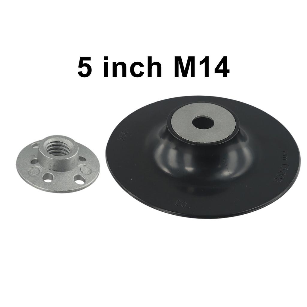 With Lock Nut Backing Pad Disc Backing Pad 12200 RPM For Angle Grinder
