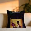 CCranBeRries Band Album Cover Cushion Cover Cozy Velvet Throw PillowSoft Warm Cushion For Sofa  Bed