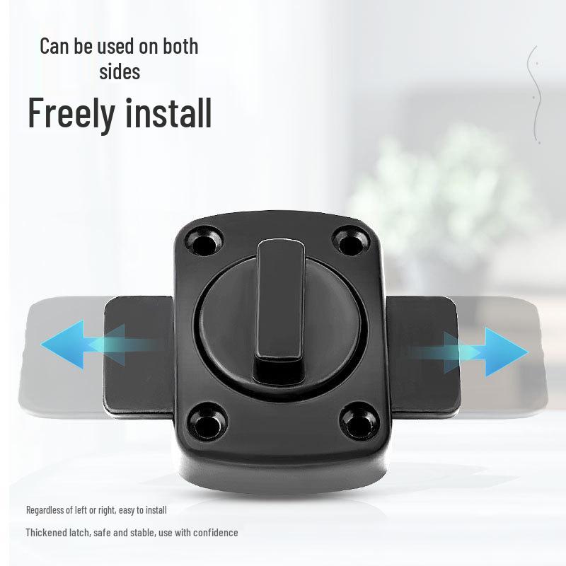 Zinc Alloy Anti-theft Sliding Door Lock with Rotating Bolt