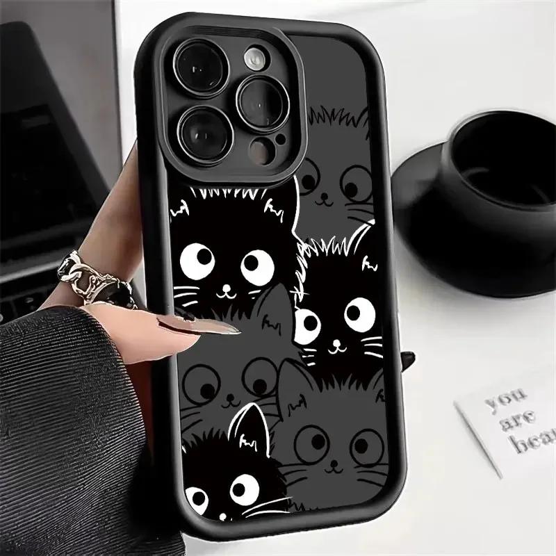 Per Custodia Telefono Honor 400 Lite 400Lite Custodia Honor X8C Antiurto Protezione Silicone Morbido Cartone Animato Gatto Carino Modello Cover Posteriore Opaca