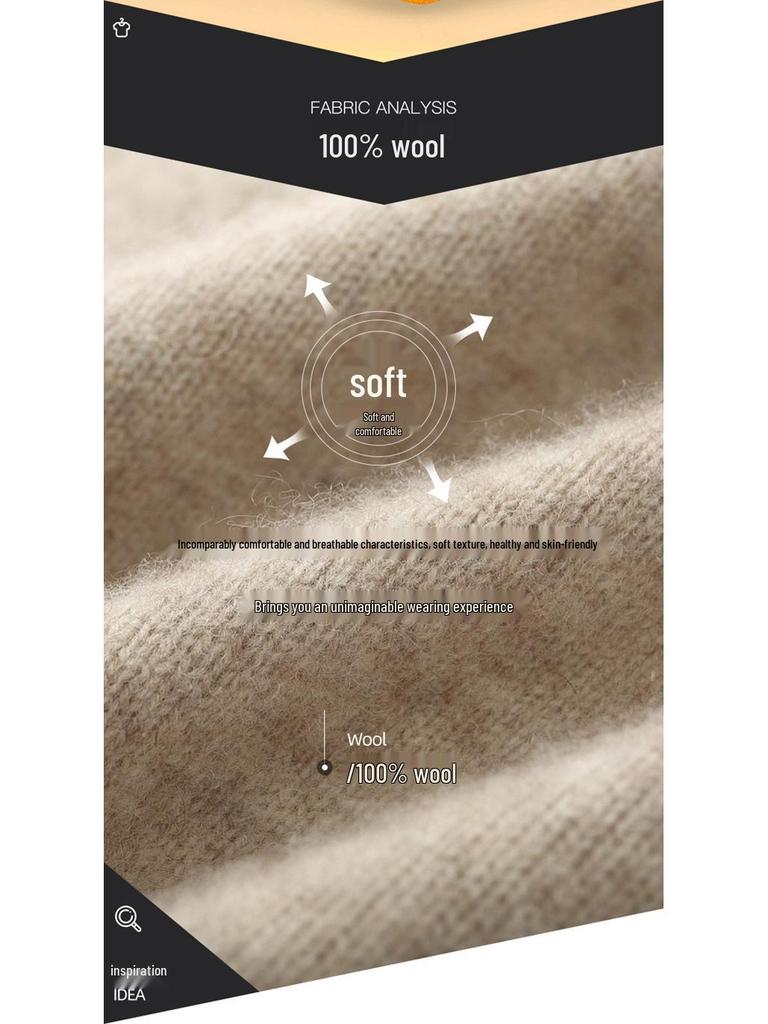 Herren Vielseitiger Stehkragen Kaschmirwolle Strickjacke - Langärmliger, Verdickter Strickmantel für Herbst und Winter