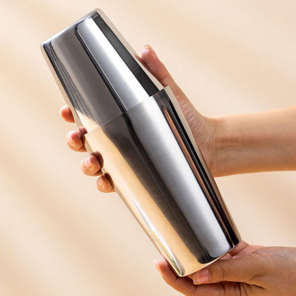 3/4Pcs Stainless Steel Cocktail Mixer Kit 600/700ml Rustproof Wine Mixer Professional Anti-corrosion Cocktail Mixer Set Party