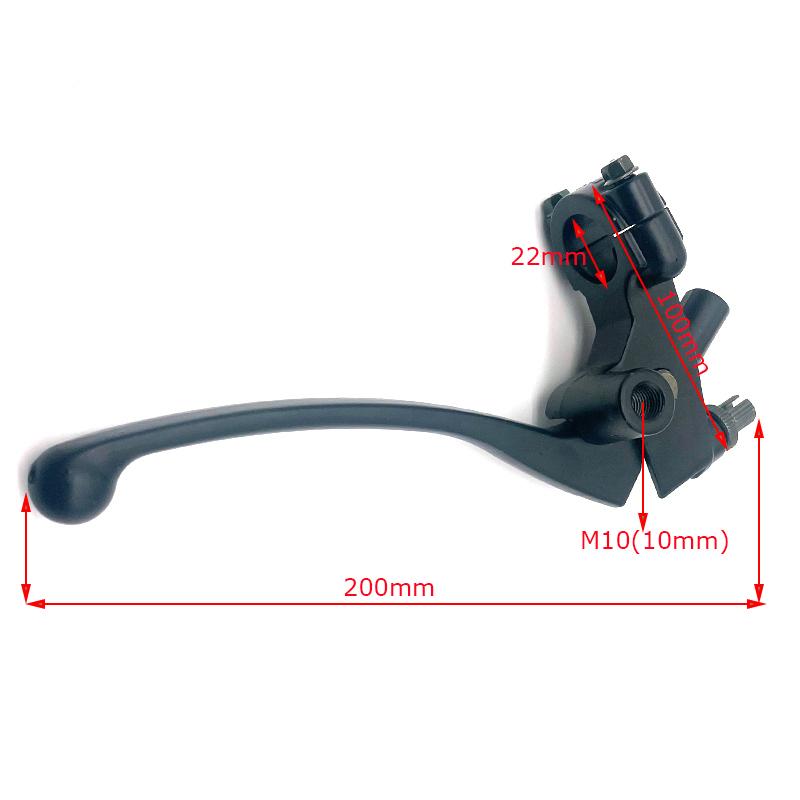 1 Pair 22mm Motorcycle Brake Clutch Levers Brake Handle Lever For Honda CG125 150 200 FXD Motorbikes CGL125 WY125 Pit Dirt Bike