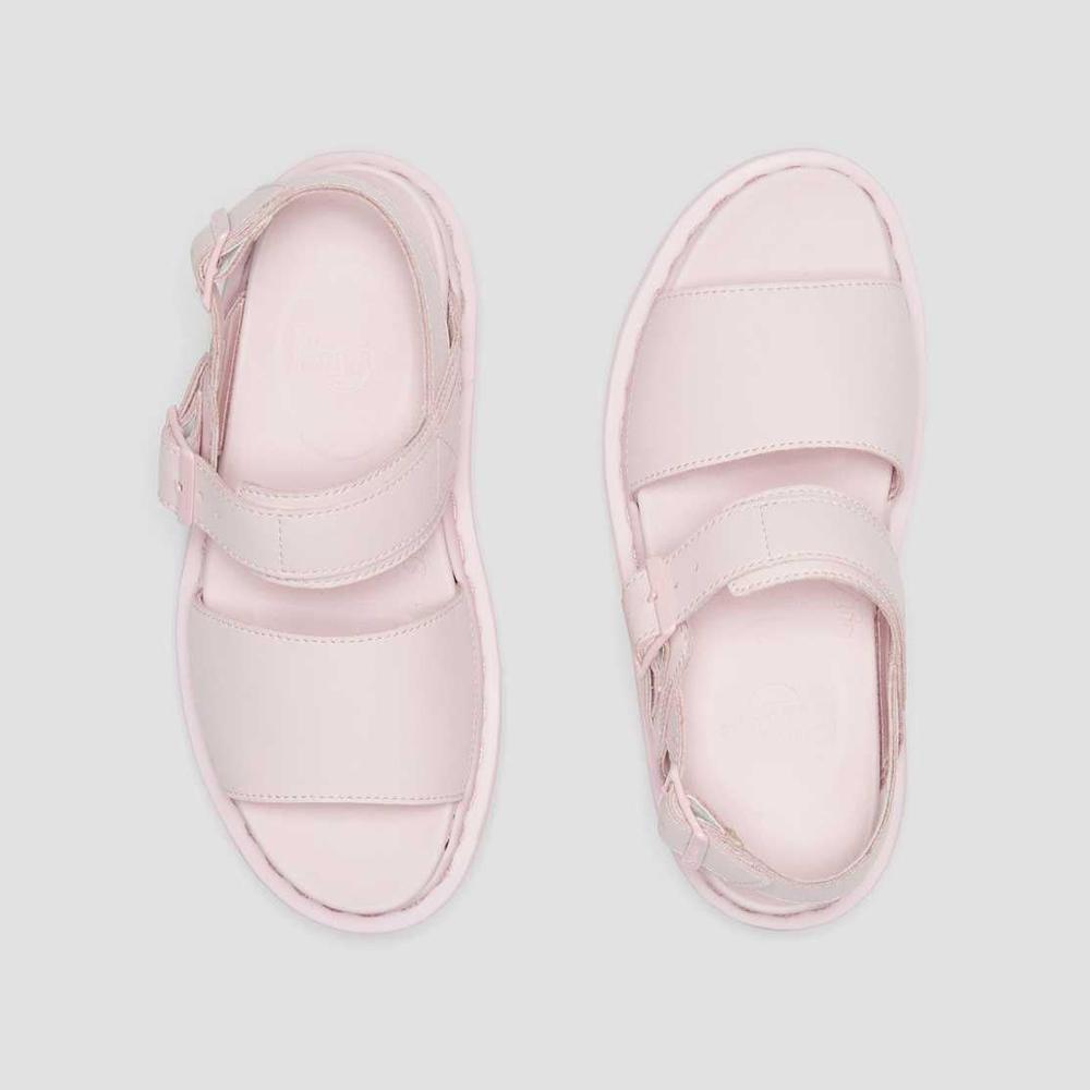 Sandals Dr. Martens Pink Voss Mono Hydra