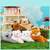 Cute Dog Koala Capybara Plush Doll With Pp Cotton For Gift And Play