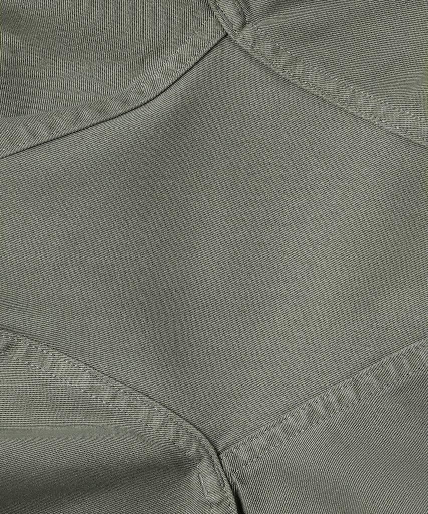 Geulamichi Loose Tapered Ridge Pants Khaki Grey