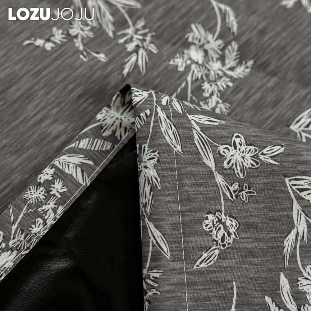 1PC LOZUJOJU French Antique Style Versatile Printed Curtains Full Blackout Curtains for Bedroom Living Room Balcony Window for Home Decor