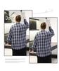 2025 Autumn Plus Size Plaid Shirt: Loose, Casual, Versatile Retro Top