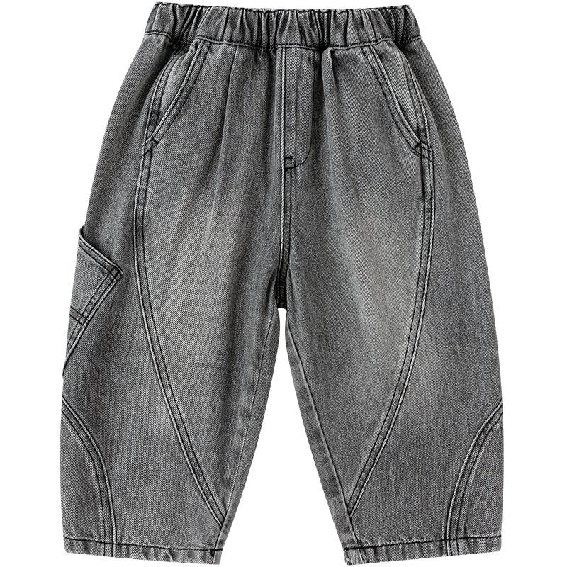 Balabala Kids Denim Cargo Pants 120