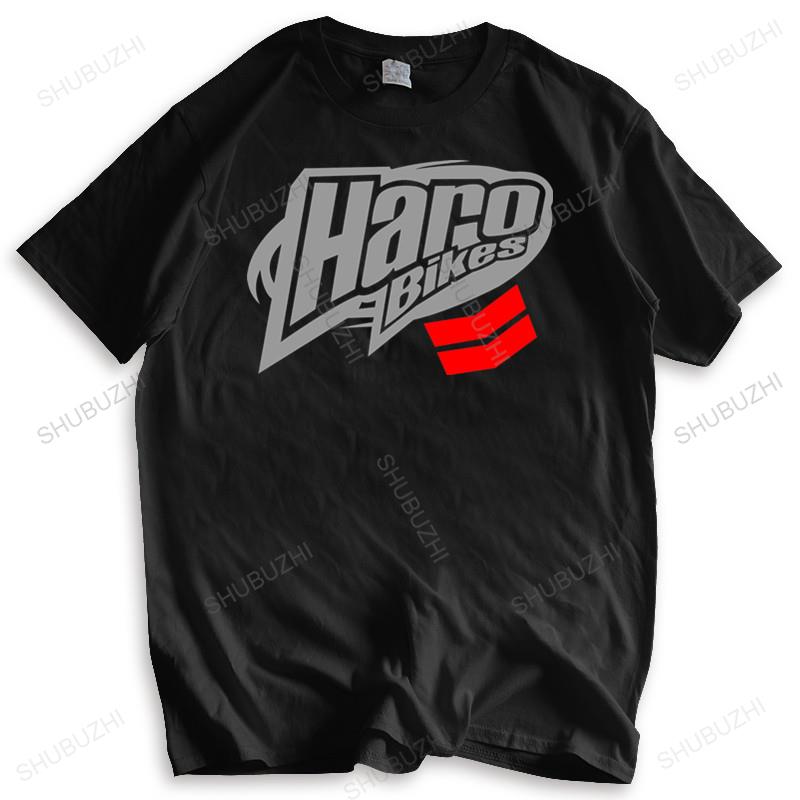 New Popular Haro Bikes BMX Men's Black T-Shirt Brand Cotton T-shirt Drop Shipping Funny Top Tees Outdoor Wear Shirt