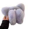 Women Faux Fur Ear Protection Soft Foldable Retractable Plush Outdoor Windproof Winter Ear Warmers Warm Multiple Options Available