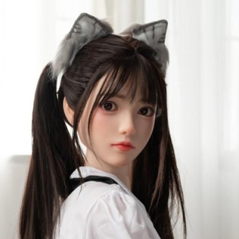 Replaceable TPE Head for Sex Dolls (Fits 130-180CM Bodies) - Upgrade Your Doll's Realism with a Wig-Compatible, Lifelike Head