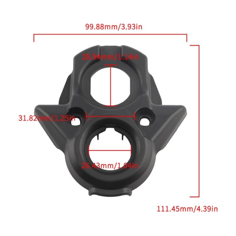 Motorcycle Control Panel Cover Quick Install Road Motorcycle Center Cover Control Panel Protector for Light X/S