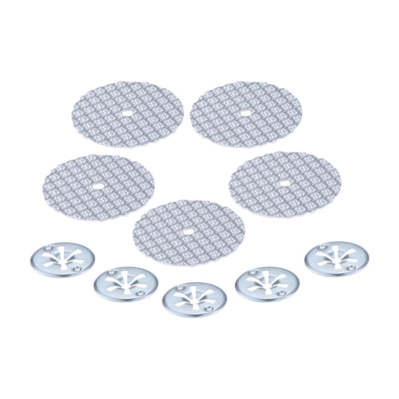 10Pcs/5Sets Silver ulation Panel Repair Kit 6715468 N90335004 ulation Panel Gasket Attachment Repair Kit Car Accessories