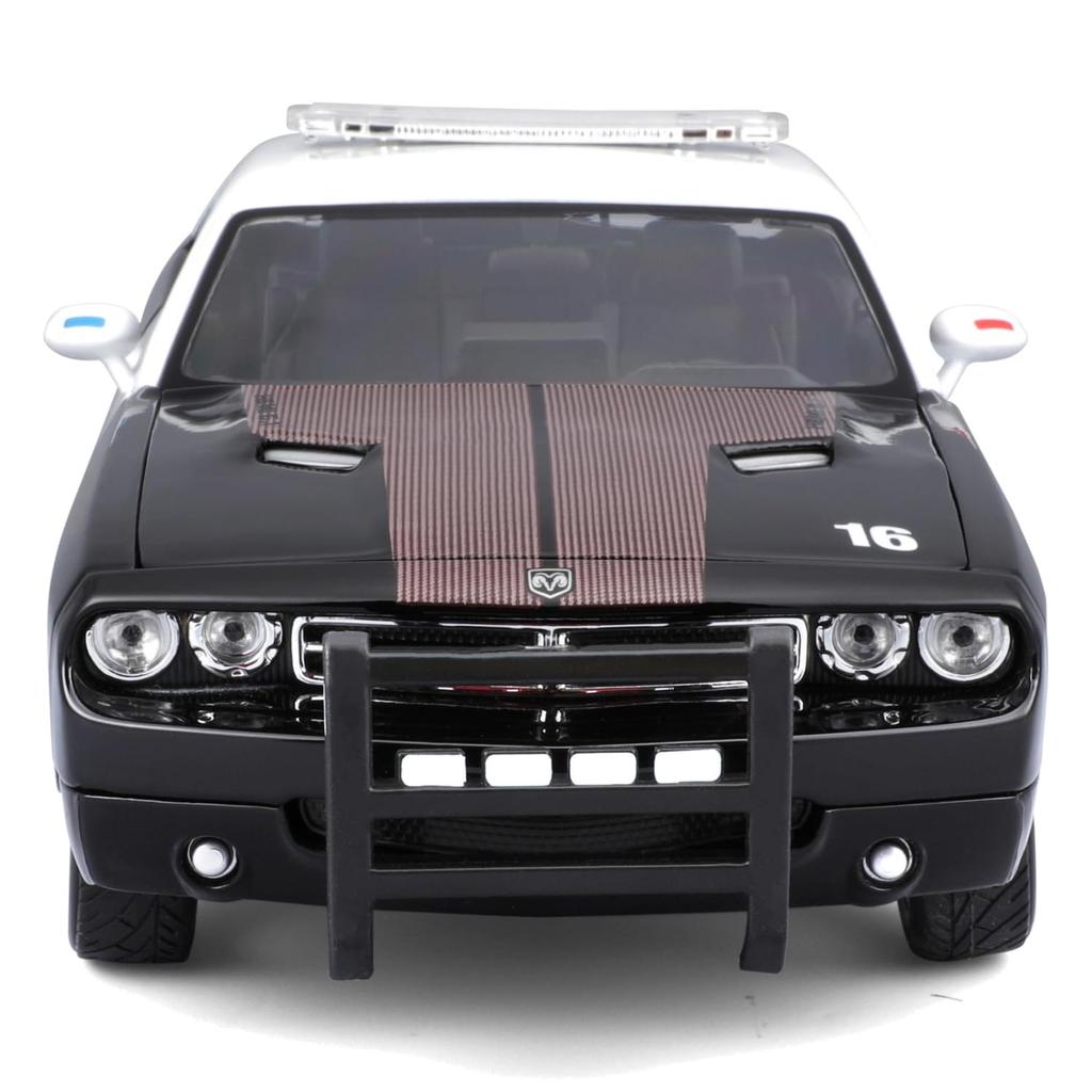 Dodge Challenger Concept Police Scale Diecast Model 31365 (2006, 1/18 Car, Black) [item]