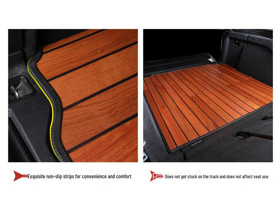 Teak Wood Floor Mats for Volkswagen: Magotan, Jetta, Lavida, Lamando, Passat