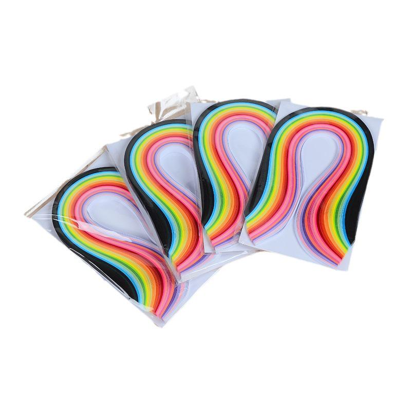 Quilling Paper Strips, 5mm, 26 Colors, 260 Strips - Craft Material