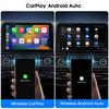 2 in 1 Wireless CarPlay Android Auto Adapter Mini Carplay&Auto Box Dongle Plug & Play Auto Connect for Factory Wired Carplay Car