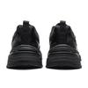 Li Ning Cushioning Slip Resistant Abrasion Resistant Breathable Support Lightweight Low top Casual Shoes Men's Black AGLW003-3