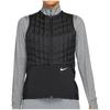 Nike Damen Steppweste mit Logo-Stickerei, warm, schwarz DD6064-010