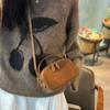Sac à Bandoulière en Cuir Véritable Daim de Vache pour Femmes Sac Bandoulière Polyvalent en Cuir de Vache Souple Tendance Luxe Designer Féminin