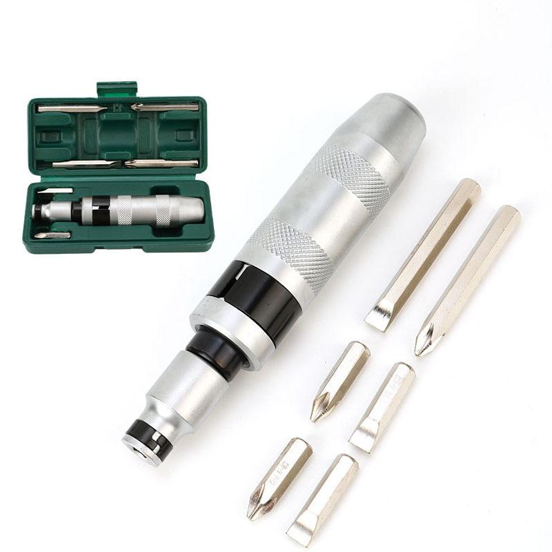 7/13 piese șurubelniță cu impact set șurubelniță rezistentă la șocuri dalta biți multifuncțională extractor de șuruburi instrumente de reparare