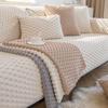Thick Winter Plush Sofa Cushion - Modern, Non-Slip Design