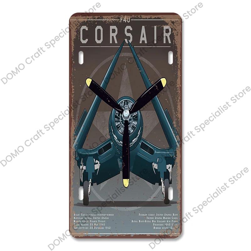 Air Races Metal Plate Tin Signs Retro Top Gun Airplane Metal Poster Garage Club Bar Home Wall Decoration 15x30cm