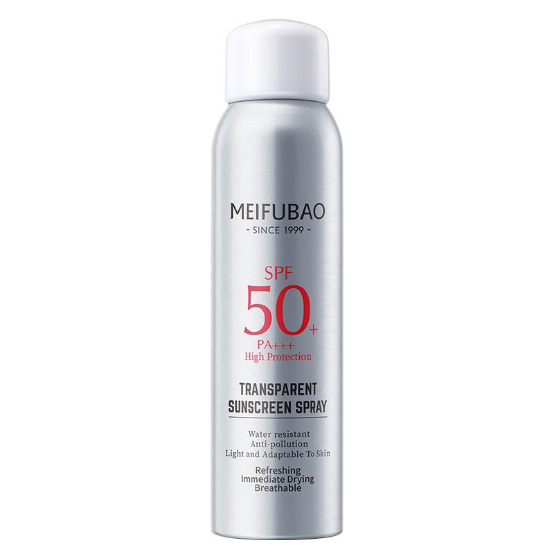 

Meifubao SPF50+ PA+++ Легкий солнцезащитный спрей 80 мл