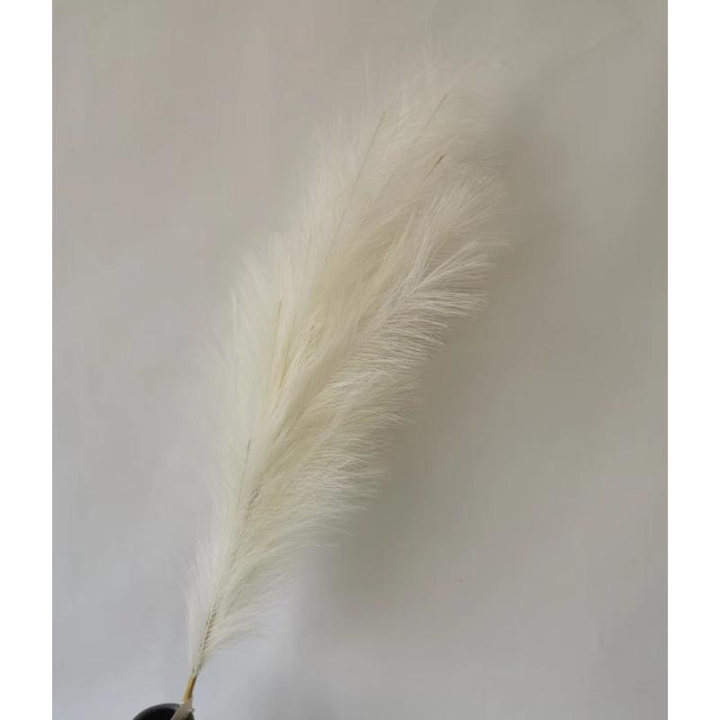 1 pz Erba di Pampas Artificiale 120cm Grande Soffice Canna Finta Fiori Artificiali Decortivi Coda Erba Bouquet Boho Decorazione Casa Forniture Matrimonio Accessori
