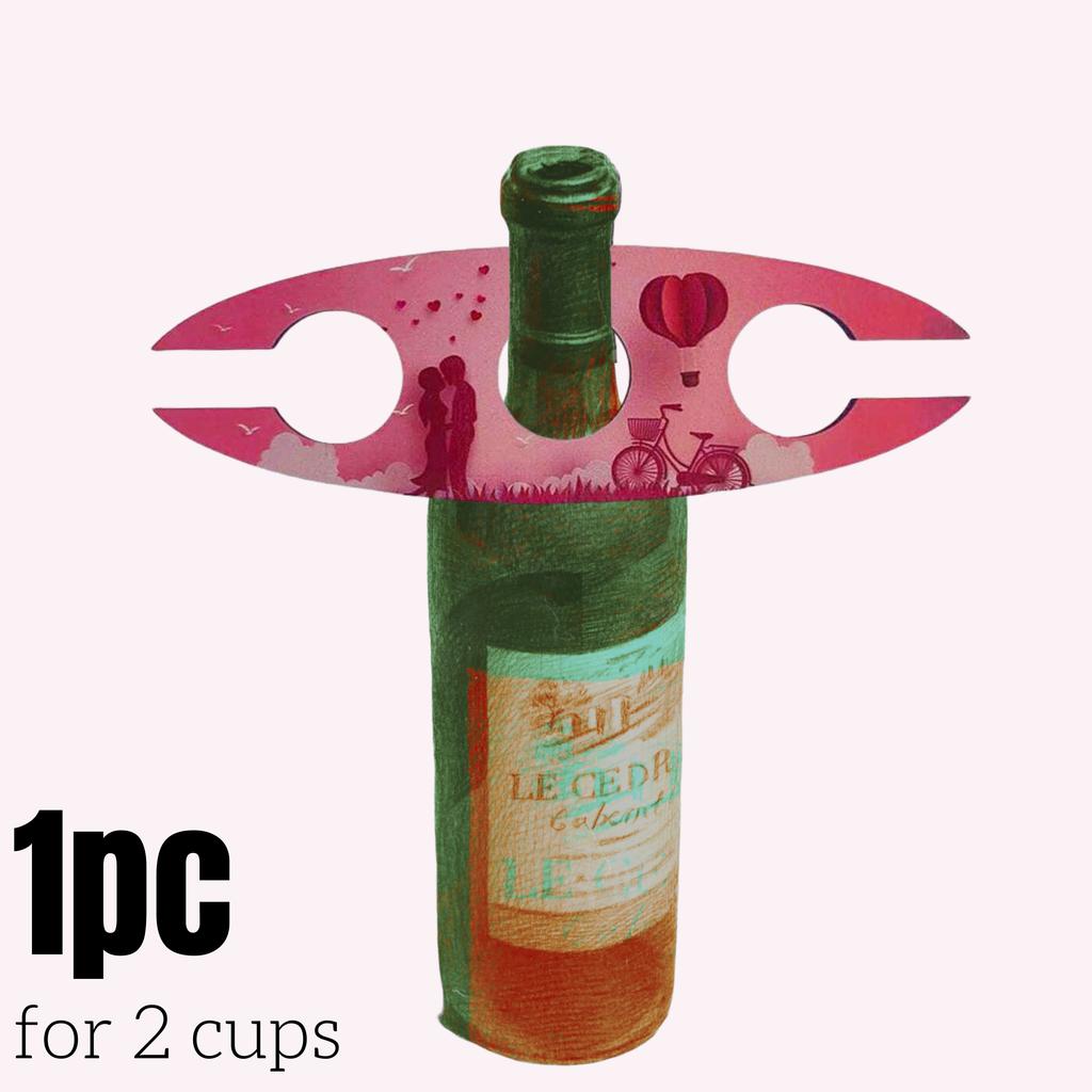 1/3pc Stackable Wooden Wine Rack Space-Saving Glass Cup Holder for Wine Enthusiasts Home Living Room Bar Display Wine Bottle Rac