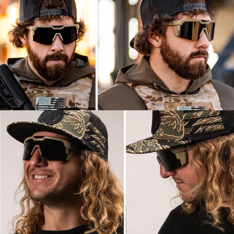 HEAT WAVE UV400 Radbrille - Hochwertige echte Linse für Outdoor-Sportarten