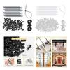 120x Hanging Hooks S Clips Hangers Fairy Lights Decor String Light Clips Hooks for Events Party Home Shopping Center Outside