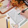 Retro Stainless Steel Metal Cutting Dies Stencils for DIY Scrapbooking/Photo Album Decorative Embossing DIY Paper Card Matte Stainless Steel Color