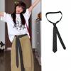 Simple Korean Striped Tie Printed Stripe JK Uniform Necktie Retro College Style JK Ties JK Uniform Decoration