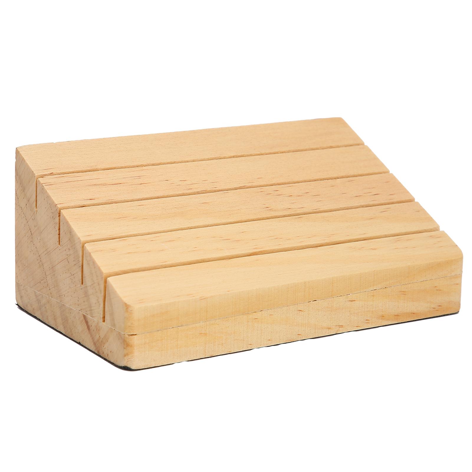 

Деревянный держатель для игральных карт HandsFree Подставка для игральных карт Аксессуар для покерных карт