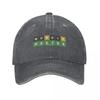 Wordle Master (Wordle Style) Baseball Cap Golf Hat Designer Hat Big Size Hat Bobble Golf Wear Unisex Womens