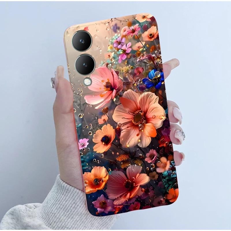 

Cute Astronaut Panda Cartoon Phone Case For Vivo Y17s 2023 Casing TPU Slim Back Cover For Vivo Y17S 4G V2310 Soft Silicone Cases Vivo V2310