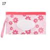 1PC Wet Wipes Bag Portable Flip Cover Snap-Strap Cosmetic Pouch Cute Baby Tissue Box Outdoor Cute Stroller Carrying Case Acces