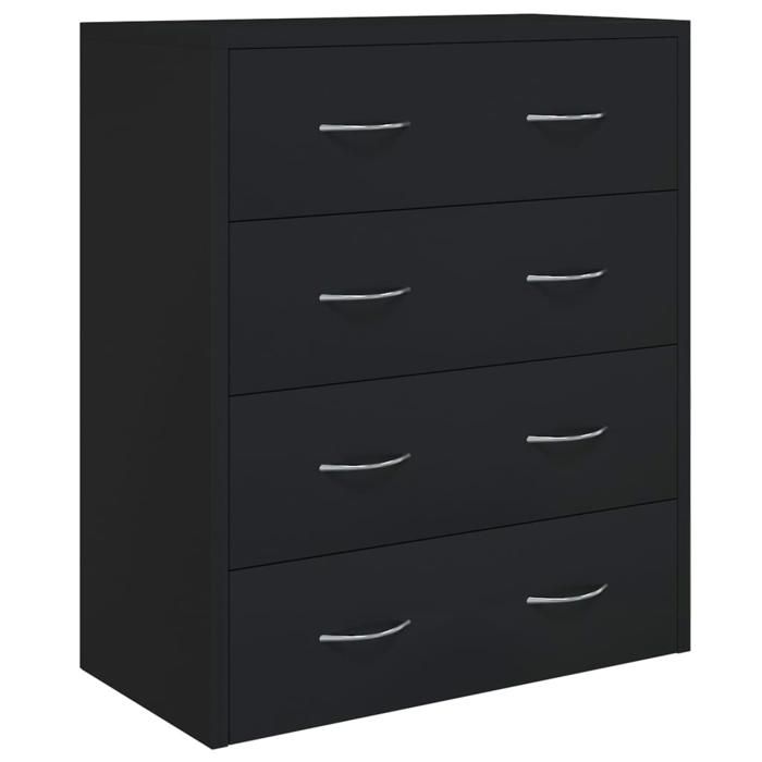 VidaXL Buffet with 4 Drawers Side Cabinet Storage Furniture Home Organizer Living Room Interior 342577