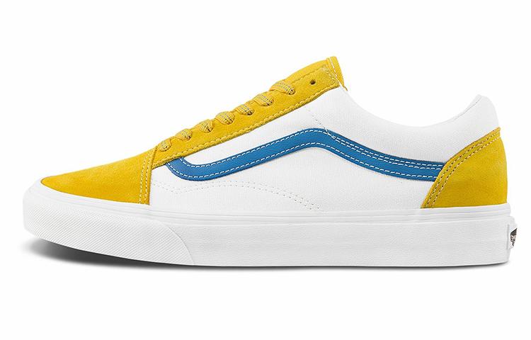 Кеды Vans Old Skool Белый/Желтый/Синий VN0A38G19XF 34.5