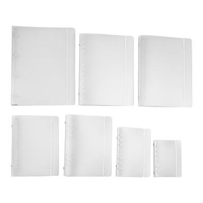 New Plastic Shell Journal Diary Refillable Notepad Cover Notebook Shell Ring Binder File Folder