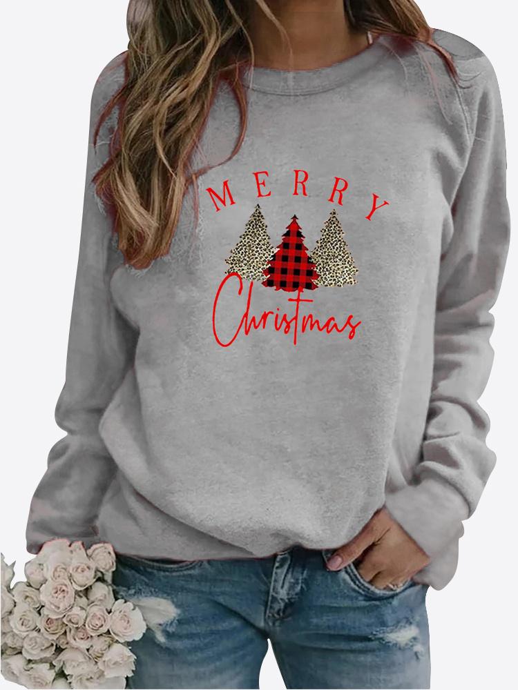 Women Autumn and Winter Clothing LOVE Printed Casual Sweatshirt Long Sleeve Tops T-shirt Ladies Round Neck Pullover Blouse Printed Sweater